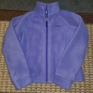 Girls Purple Columbia Coat
